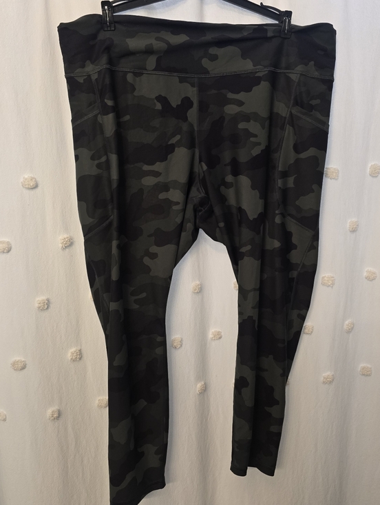 Old Navy Pants - Old Navy Active Powersoft Leggings Womens Camo Leggings Sz 3x High Rise Go Dry